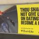 "Neesi mūķene - neatsaki randiņus". Iepazīšanās pakalpojums Bumble izvietoja "pret slavenībām vērstu" reklāmu un tagad atvainojas par to.