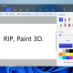 RIP, Paint 3D. Microsoft no 4. novembra slēdz grafikas redaktoru "nepopularitātes" dēļ