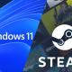 Steam augustā: Windows 11 pirmo reizi pārsniedza 50 %, mobilais RTX 4060 otrajā vietā, spēlētāji pāriet uz 16 GB ietilpību