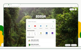Meklētājprogramma Ecosia ir laidusi klajā pasaulē pirmo "enerģiju ražojošo" pārlūkprogrammu.