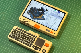 Pilet Pocket PC uz Raspberry Pi atbalsta ārējo tastatūru un AI moduli