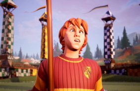 Pirmajā spēles Harry Potter: Quidditch Champions treilerī redzamas pazīstamas sejas un spēles gaita no 2001. gada.