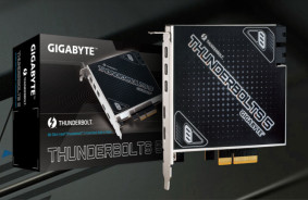 Thunderbolt 5 uz katru datoru - Gigabyte ir ieviesusi PCIe 4.0 x4 paplašināšanas karti