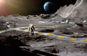 Aizmirstiet par Zemi - NASA plāno 2030. gados uz Mēness palaist robotizētu maglev.