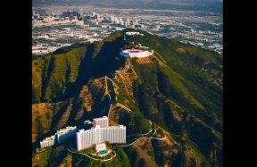 Kalifornijas "Holivudas kalna" virālais fotoattēls Kalifornijā izrādījās viltojums, ko radījis neironu tīkls.