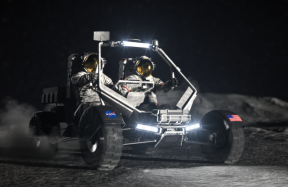 NASA ir izvēlējusies trīs uzņēmumus, kas radīs "mēness automobili" Artemis misiju astronautiem.