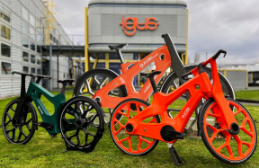 Sākta videi draudzīga velosipēda RCYL, kas izgatavots no... plastmasas un maksā 1200 eiro, ražošana