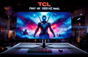 TCL atklāj pasaulē pirmo 4K 1000 Hz monitoru