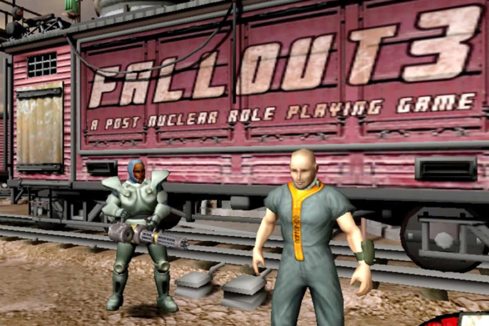 Interplay Fallout 3 varēja iznākt 2004.-2005. gadā, taču traucēja naudas trūkums - izstrādātājs