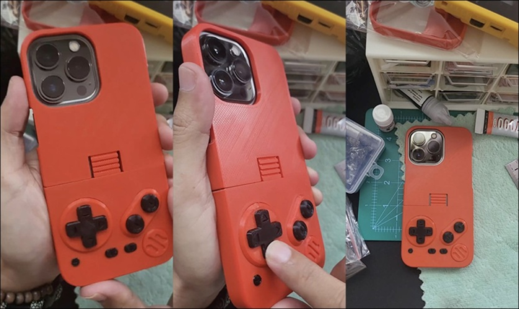 Inženieris ir izveidojis korpusu, kas iPhone pārvērš par Nintendo rokas konsoli.