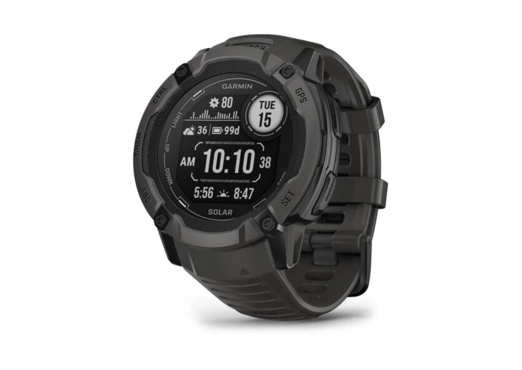 Jaunais Garmin Instinct 3 viedpulkstenis atbalstīs saules uzlādi