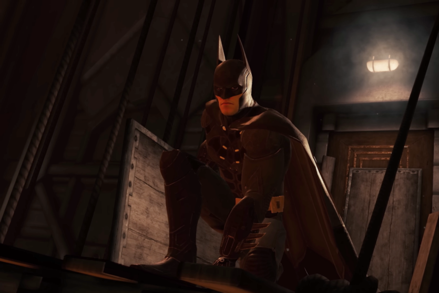 Pirmais skatījums uz VR spēles Batman: Arkham Shadow gaitu