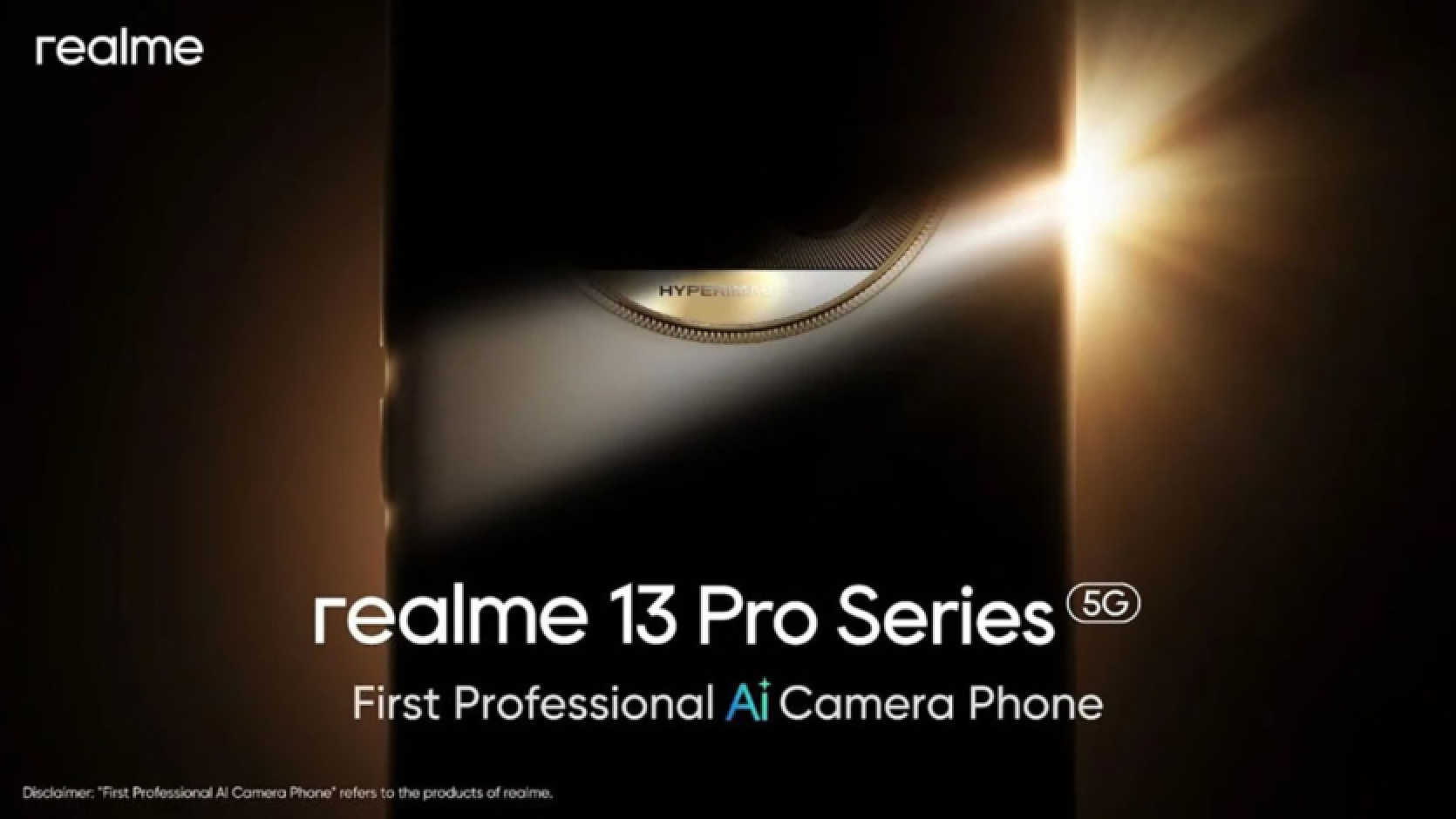 Realme 13 Pro: pirmais tīzeris, ar mākslīgo intelektu darbināma kamera un dažas citas specifikācijas