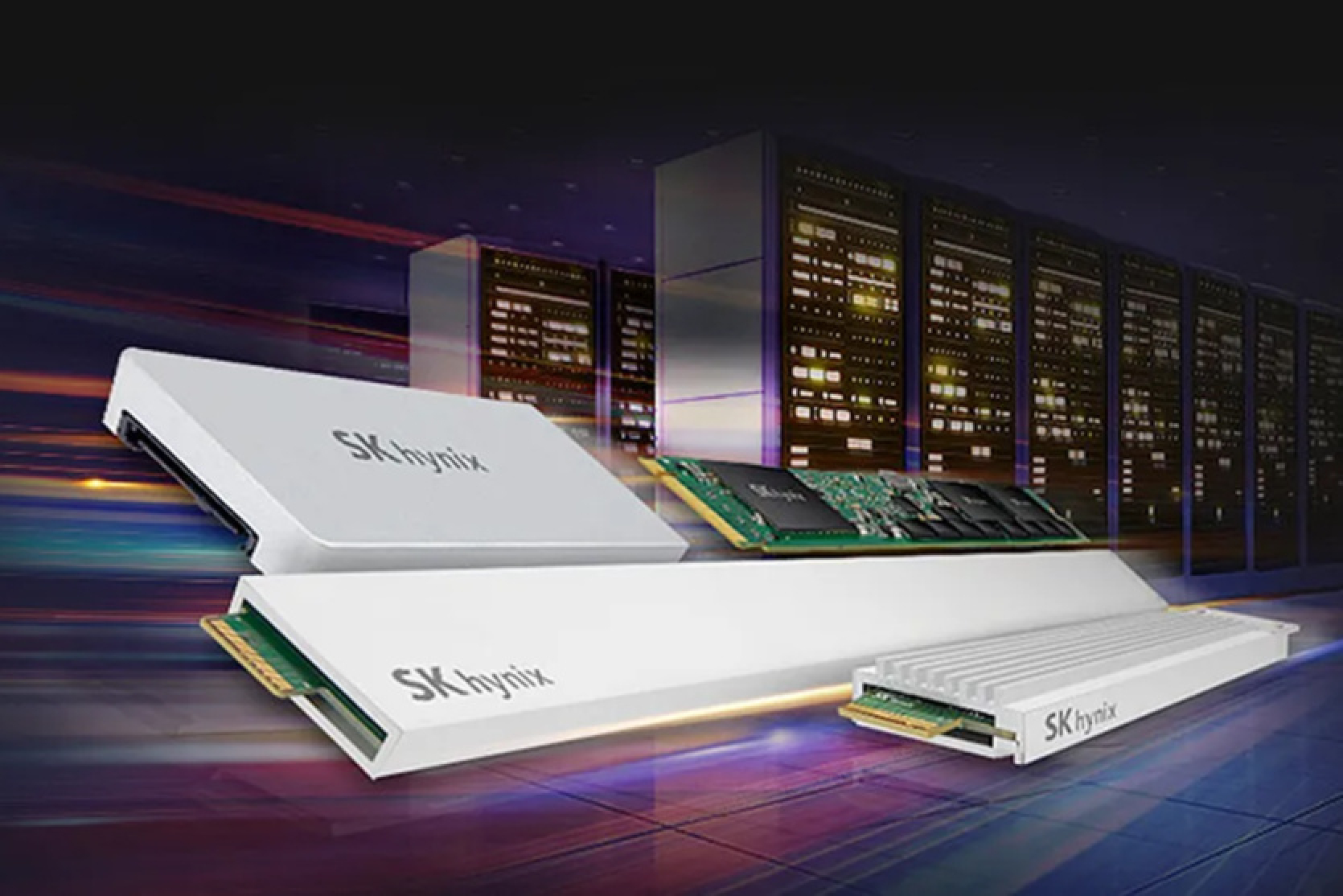 SK hynix paziņo par 300 TB SSD un citām tehnoloģijām datu centriem un mākslīgajam intelektam