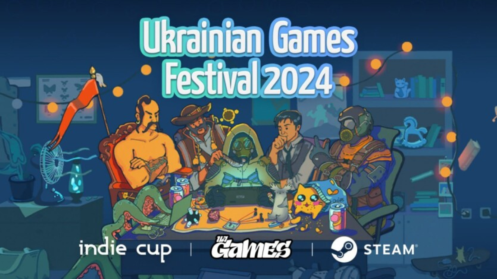 Ukraiņu spēļu festivāls 2024 vietnē Steam uzstādīja jaunu rekordu - pasākumu apmeklēja 1,4 miljoni lietotāju