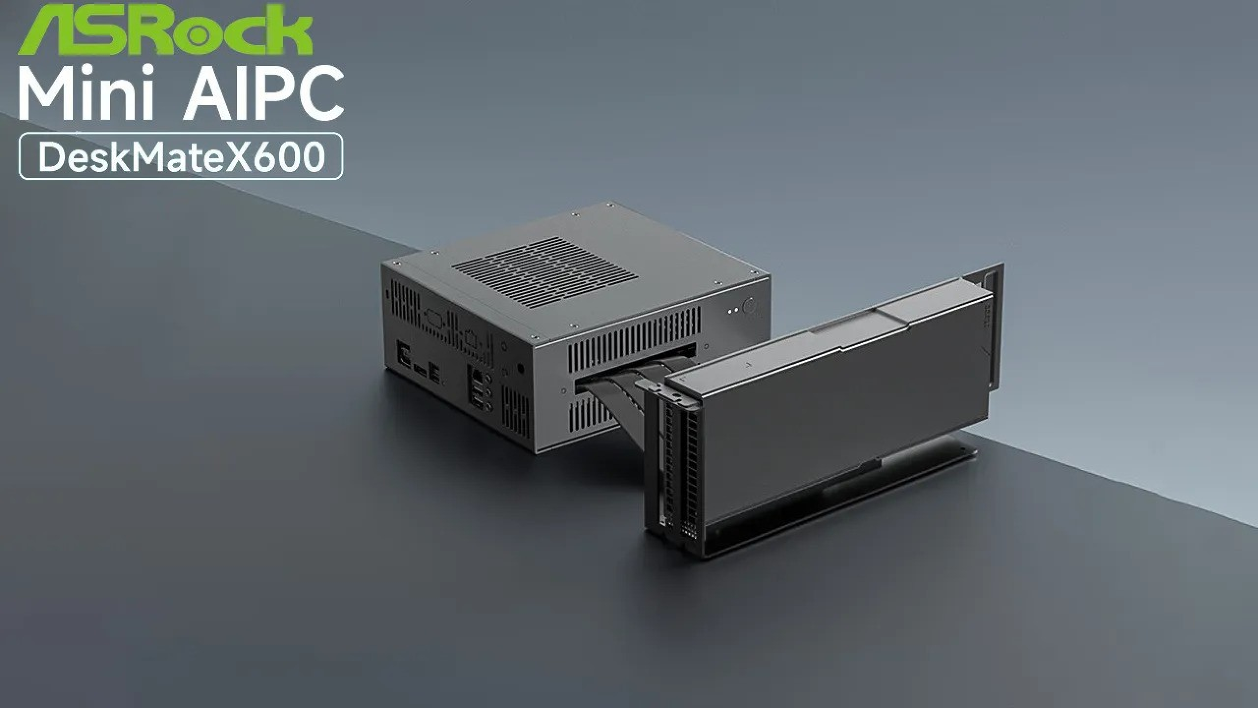 Tiek prezentēts ASRock DeskMate X600 mini dators ar PCIe 4.0x16 slotu par
      $195