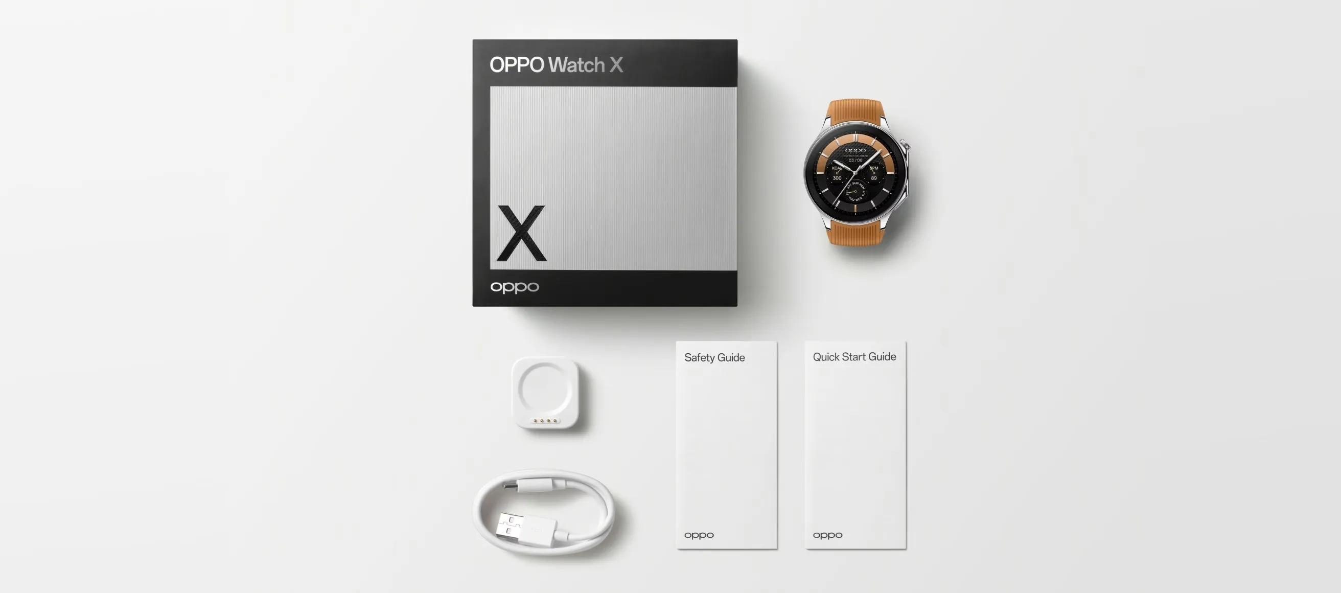 Oppo Watch X viedpulkstenis ar divām OS ir nonācis Eiropā