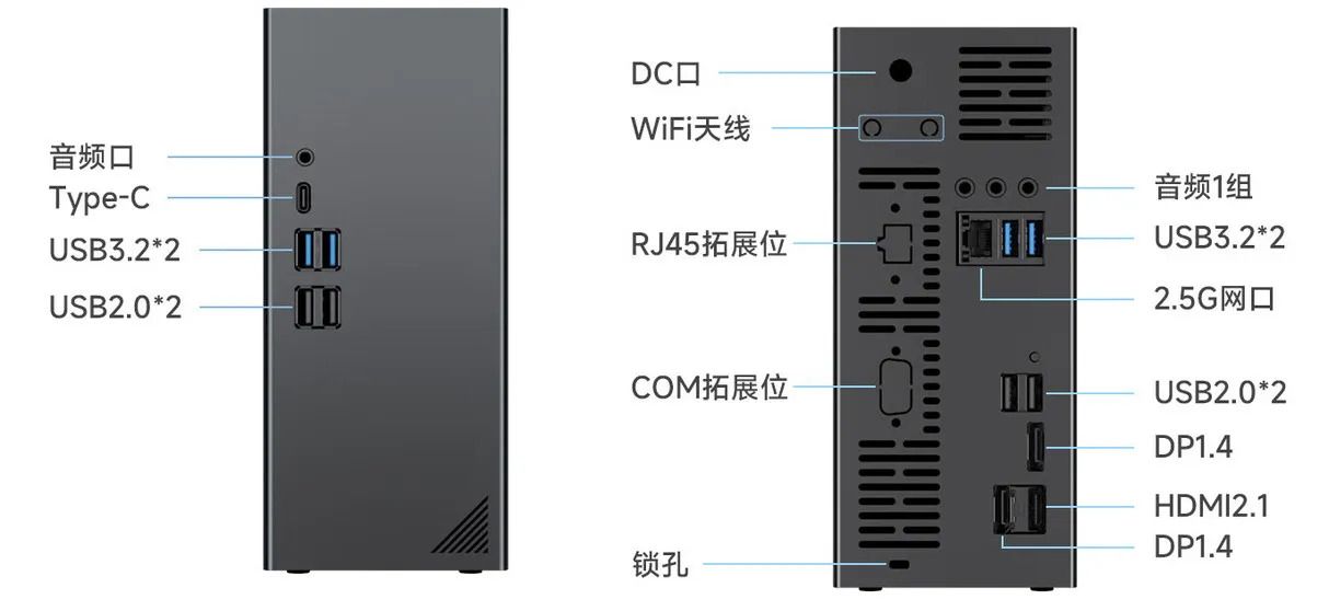 Tiek prezentēts ASRock DeskMate X600 mini dators ar PCIe 4.0x16 slotu par
        $195